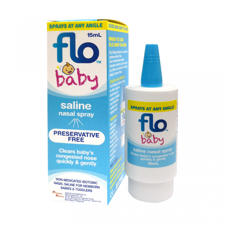 FLO Baby Saline Nasal Spray SV More Group Of Companies