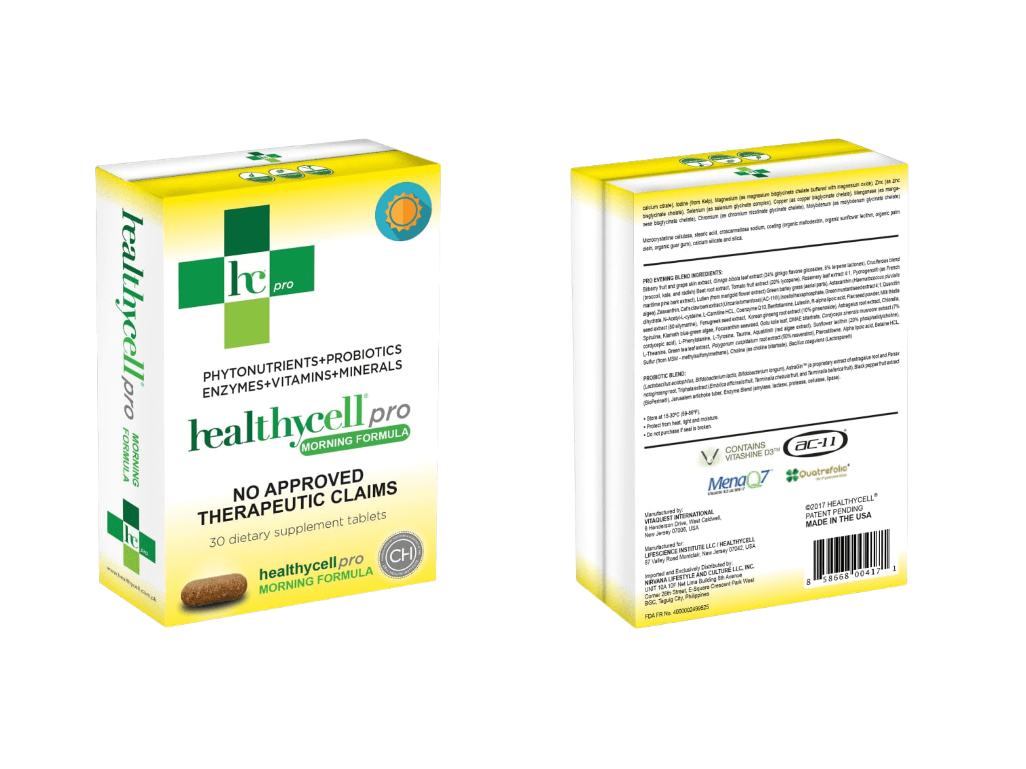 Healthycell Pro Morning Formula - Image 2